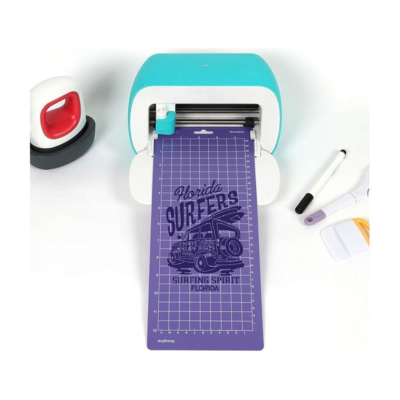 TAPETE CORTE 12  X 4.5  PARA CRICUT JOY STRONG GRIP MORADO LAVANDA