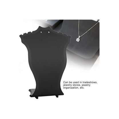 EXHIBIDOR COLLAR ARETES JOYAS PENDIENTES SOPORTE JOYERIA BLANCO