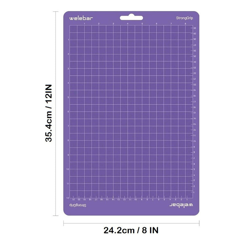 TAPETE CORTE 8X12 PULGADAS STRONG GRIP PARA CRICUT CAMEO VIOLETA