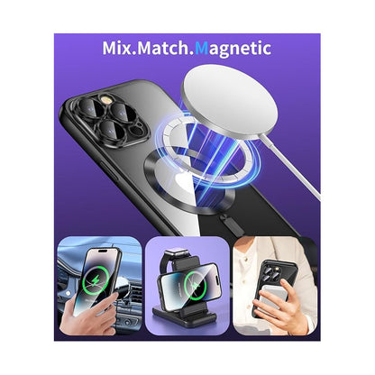 ESTUCHE PROTECTOR FLEXIBLE QI PARA IPHONE 15 PRO MAX FUNDA