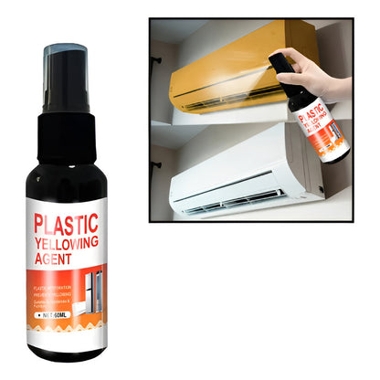 SPRAY ELIMINADOR AMARILLAMIENTO CARCAZAS PLÁSTICO REPARACIÓN NEGRO