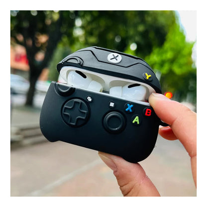ESTUCHE AUDÍFONOS AIRPODS PRO TIPO CONTROL XBOX CLÁSICO MIXTO