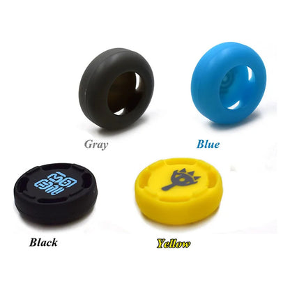 4X SET CAUCHOS CUBIERTAS GOMAS PARA JOY-CON SWITCH ZELDA MIXTO
