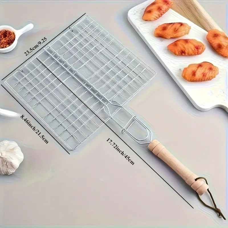 PARRILLA BBQ ASADOS ACAMPAR PICNIC CARNE BISTEC VERDURAS