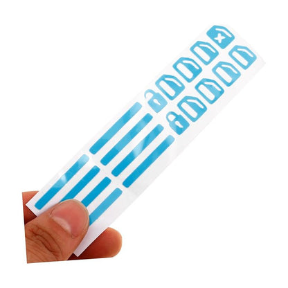 CALCOMANIA ELEVAVIDRIOS LUMINOSA AUTOADHESIVA FLUORESCENTE