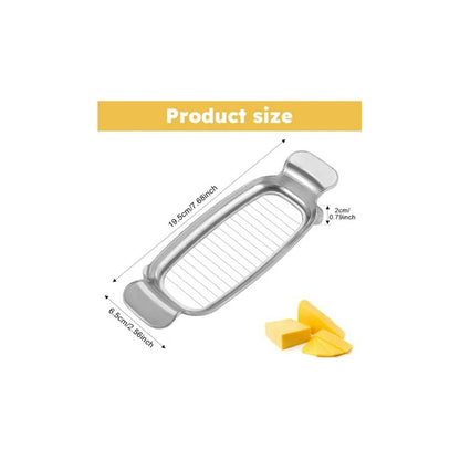 CORTADOR QUESO MANTEQUILLA TOFU PROFESIONAL COCINA PLATEADO