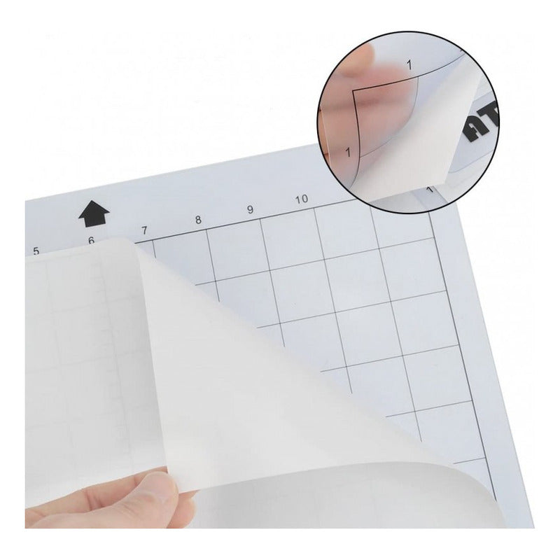 TAPETE CORTE 24 X12  PARA CAMEO 4 | 3 | 2 | 1  STANDAR GRIP TRANSPARENTE