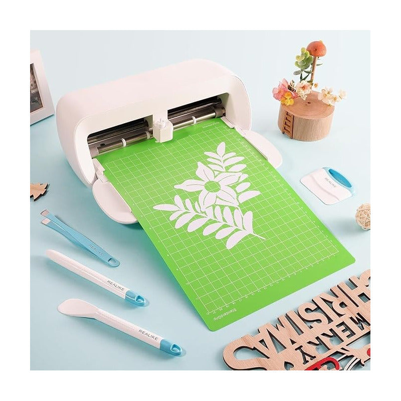 TAPETE CORTE 8X12 PULGADAS STANDAR GRIP PARA CRICUT CAMEO TRANSPARENTE