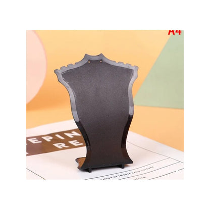 EXHIBIDOR COLLAR ARETES JOYAS PENDIENTES SOPORTE JOYERIA BLANCO