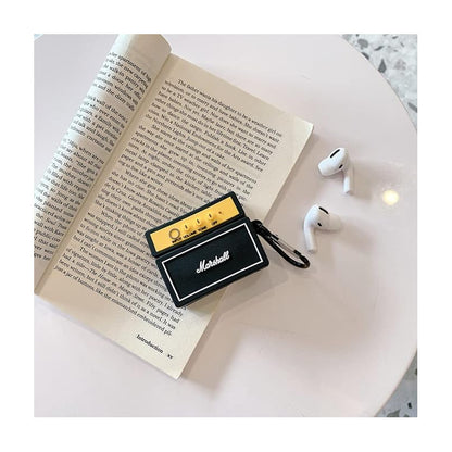 ESTUCHE AUDÍFONOS AIRPODS PRO TIPO AMPLIFICADOR MARSHALL MIXTO