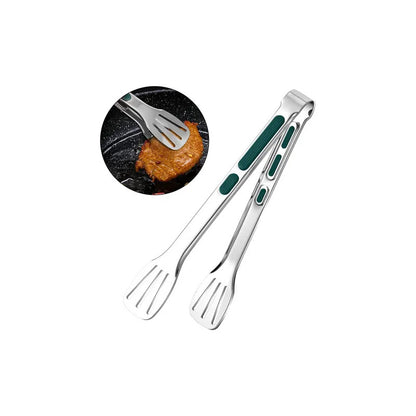 PINZA ACERO INOXIDABLE MULTIUSOS COCINA 28CMS RESTAURANTE PLATEADO