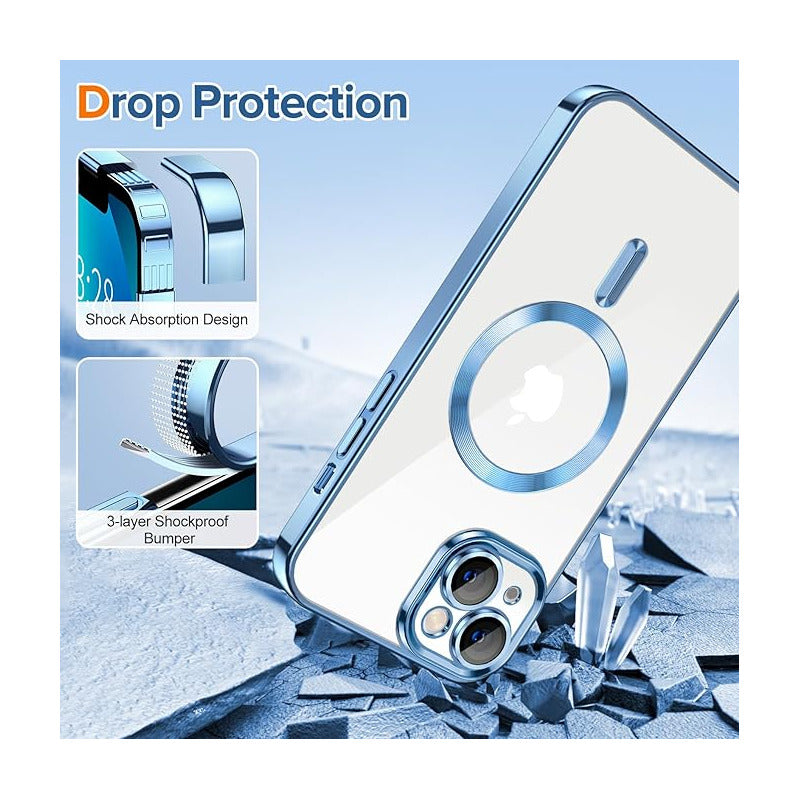 ESTUCHE PROTECTOR FLEXIBLE PARA IPHONE 15 QI