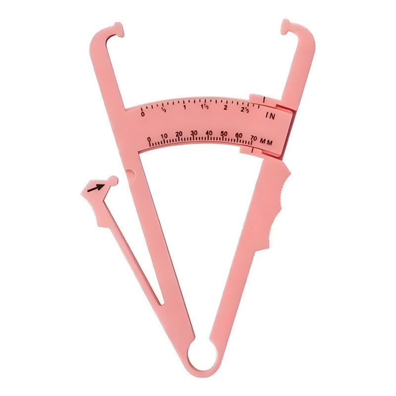 ADIPÓMETRO PLICÓMETRO ROSADO MEDIDOR DE GRASA CORPORAL