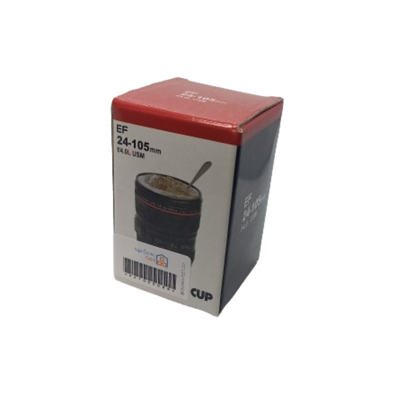 LLAVERO TIPO LENTE CANON EF 24-105MM REGALO FOTOGRAFIA FOTO NEGRO