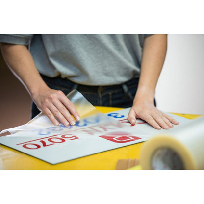 4X PAPEL TRANSFER 12  X 12  ADHESIVO TRANSPARENTE CAMEO TRANSPARENTE