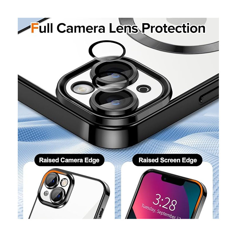 ESTUCHE PROTECTOR FLEXIBLE PARA IPHONE 15 QI