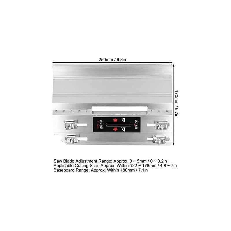 HERRAMIENTA MARCO BISELADO AZULEJOS 45° CERÁMICA PORCELANATO
