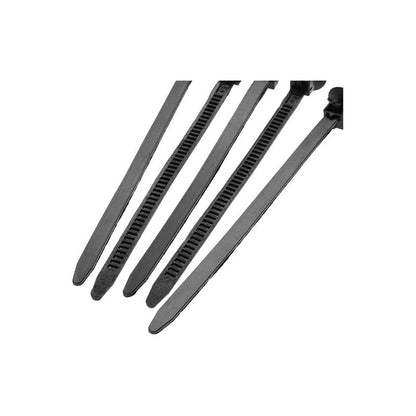5X PIN CLIP PLÁSTICO REMACHE ABRAZADERA AJUSTE CARRO CABLES NEGRO