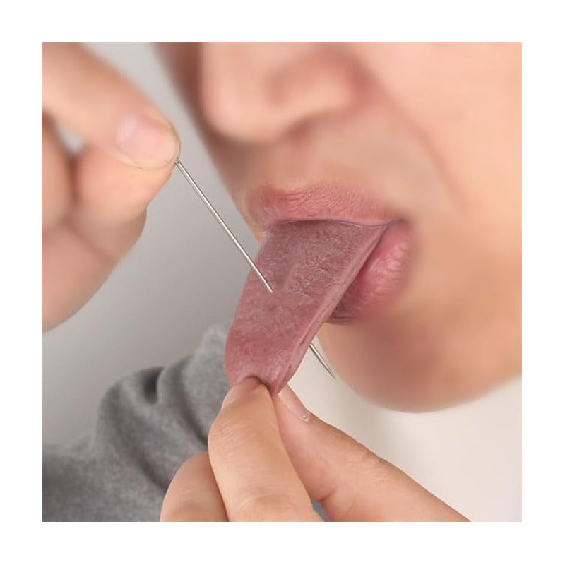 LENGUA FALSA TRUCOS MAGIA BROMAS EVENTOS FIESTAS HALLOWEEN CORAL CLARO