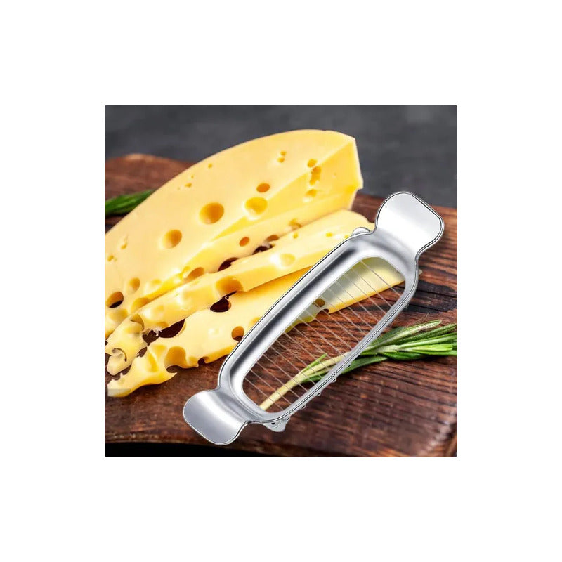 CORTADOR QUESO MANTEQUILLA TOFU PROFESIONAL COCINA PLATEADO