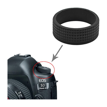 CUBIERTA GOMA SUPERIOR DIAL FUNCIONES CÁMARA CANON DSLR