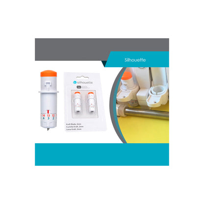 2X CUCHILLA KRAFT 2MM SILHOUETTE CAMEO 4 | PRO | PLUS | 5 45°