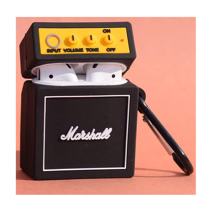 ESTUCHE AUDIFONOS AIRPODS 1RA | 2DA GEN TIPO AMPLIFICADOR MIXTO