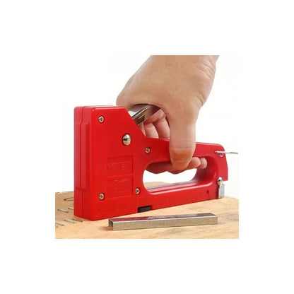 KIT GRAPADORA INDUSTRIAL MANUAL 60 GRAPAS CARTÓN MADERA