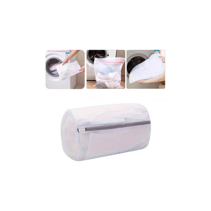 BOLSA LAVADO ZAPATOS TENNIS CALZADO MEDIAS LAVADORA BLANCO