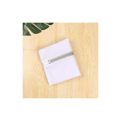 BOLSA LAVADO ZAPATOS TENNIS CALZADO MEDIAS LAVADORA BLANCO