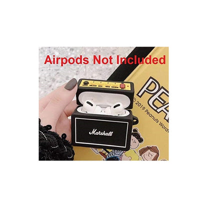 ESTUCHE AUDÍFONOS AIRPODS PRO TIPO AMPLIFICADOR MARSHALL MIXTO