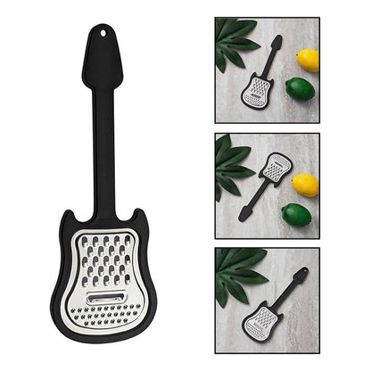 RALLADOR QUESO 3 EN 1 ACERO INOXIDABLE GUITARRA ELÉCTRICA NEGRO