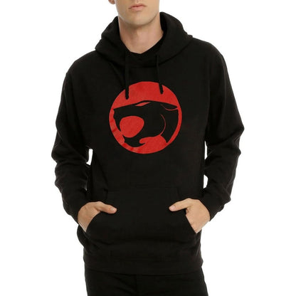 BUZO HOODIE LOGO THUNDERCATS NEGRO 2XL (ASIA) NEGRO