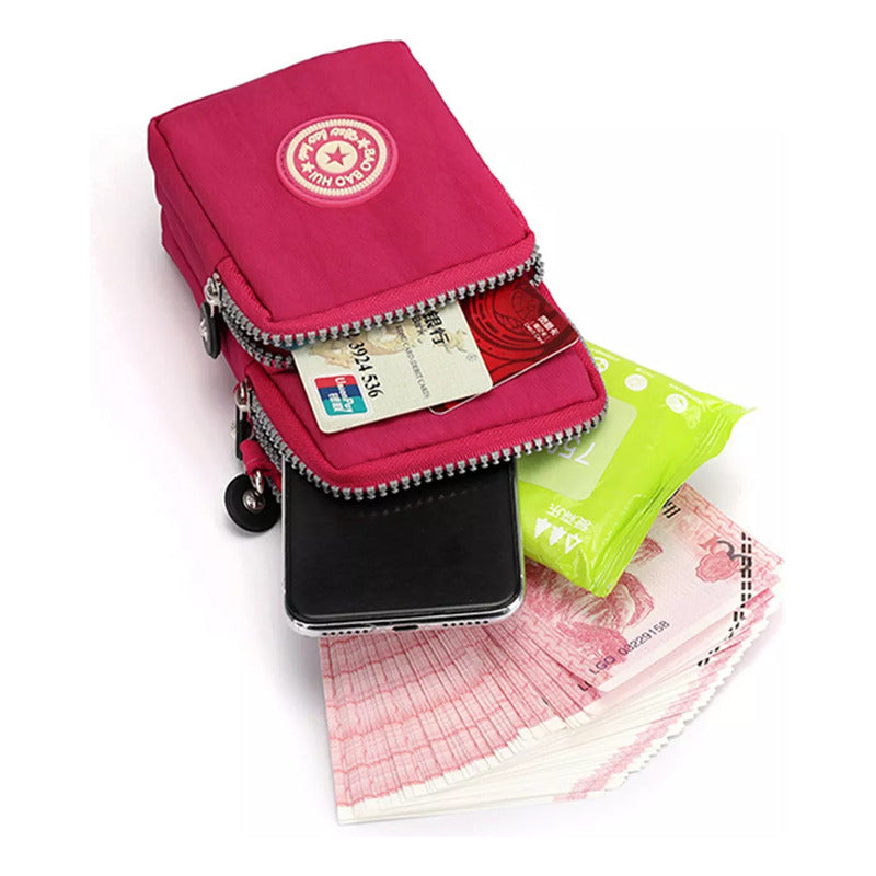 CARTERA BOLSO MALETIN ESTUCHE CELULAR DOCUMENTOS VIAJE