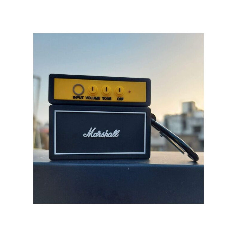 ESTUCHE AUDIFONOS AIRPODS 3 GEN TIPO AMPLIFICADOR MARSHALL MIXTO