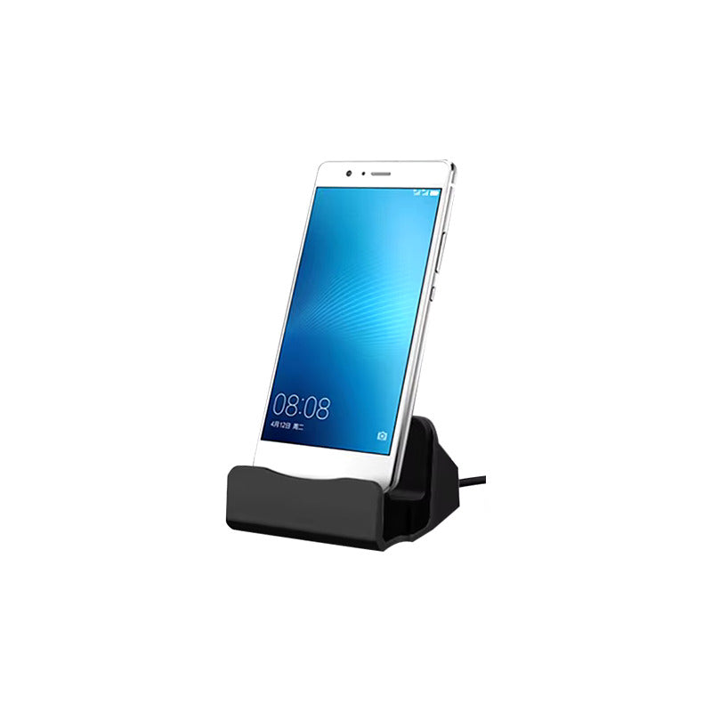 CARGADOR CELULAR BAHÍA USB TIPO C ANDROID CARGA RÁPIDA NEGRO