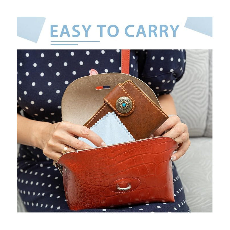 PAÑO SEDA MICROFIBRA SUAVE LIMPIADOR GAFAS CELULAR CÁMARA AZUL CLARO