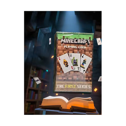 JUEGO CARTAS POKER FIRST SERIES VERSION LIMITADA MINECRAFT PIXEL MINECRAFT INGLÉS