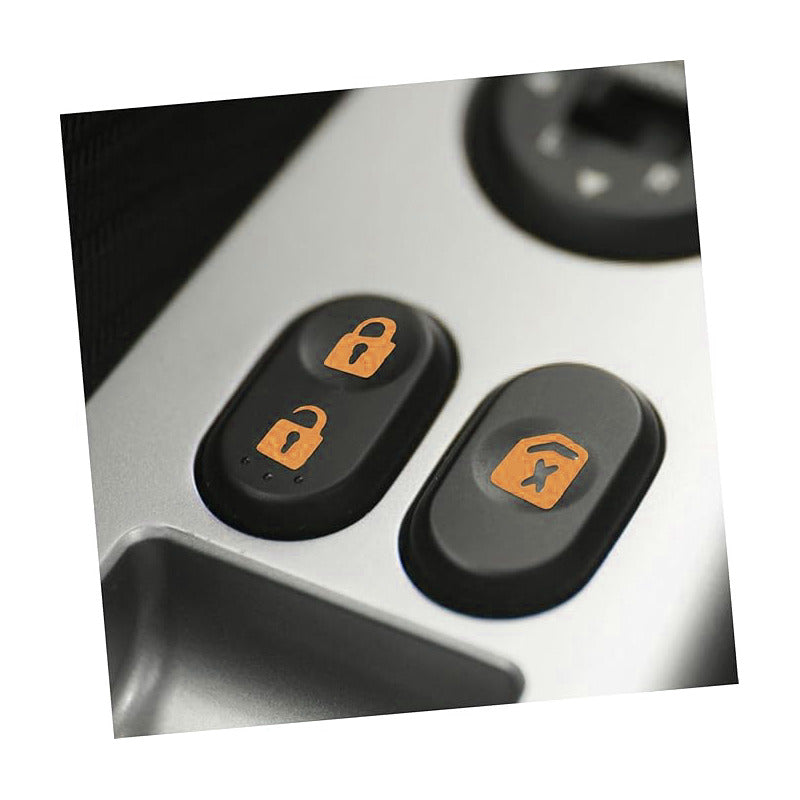 CALCOMANIA LUMINOSA ELEVAVIDRIOS FLUORESCENTE AUTOADHESIVA