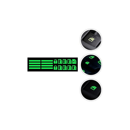 CALCOMANIA AUTOADHESIVA LUMINOSA FLUORESCENTE ELEVAVIDRIOS