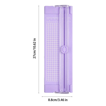 CORTADOR PAPEL BIDIRECCIONAL A4 MANUAL PORTATIL GUILLOTINA