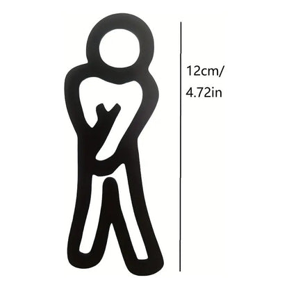 2 SEÑAL BAÑO DAMAS CABALLEROS RESTAURANTE BAR CAFETERÍA NEGRO