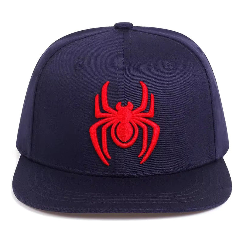 GORRA SPIDERMAN AZUL LOGO ROJO MARVEL AVENGERS CACHUCHA AZUL OSCURO 6