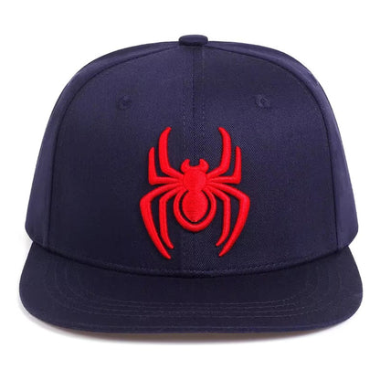 GORRA SPIDERMAN AZUL LOGO ROJO MARVEL AVENGERS CACHUCHA AZUL OSCURO 6