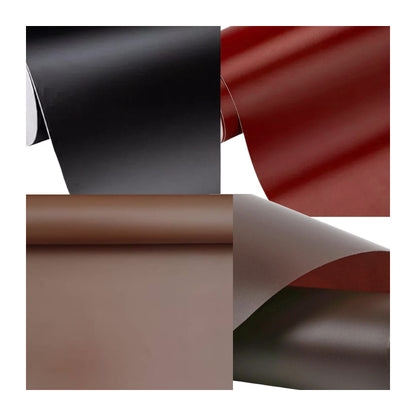 4X VINILO 12  X 12 GAMA MARRÓN CHOCOLATE MATE ADHESIVO CAMEO MULTICOLOR MATE