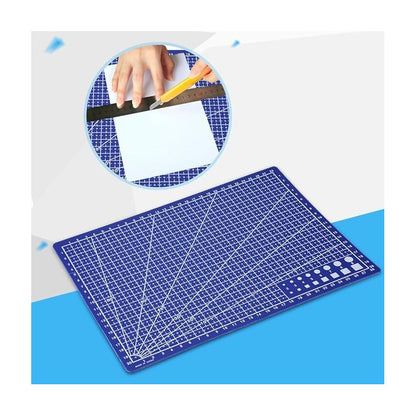 A3 TAPETE CORTE PAPEL MANUALIDADES BISUTERÍA ALFOMBRILLA AZUL MARINO