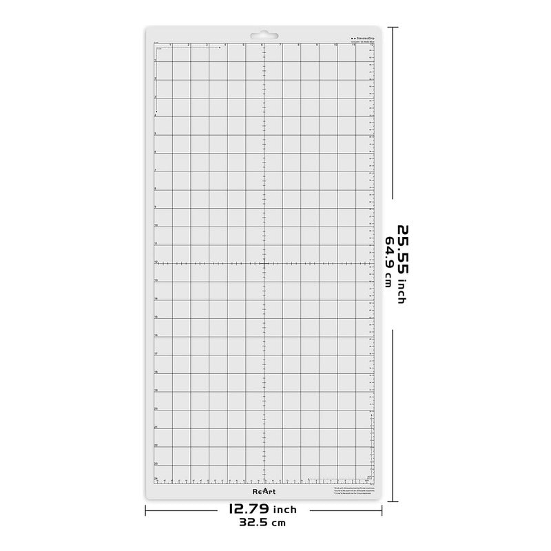 TAPETE CORTE 24 X12  PARA CAMEO 4 | 3 | 2 | 1  STANDAR GRIP TRANSPARENTE