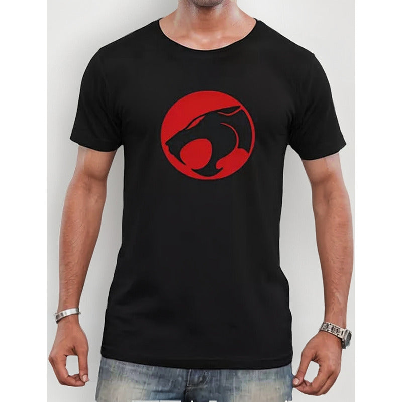 CAMISETA LOGO THUNDERCATS CLÁSICO NEGRA NEGRO THUNDERCATS LOGO CLASICO 2XL (ASIA) LISA