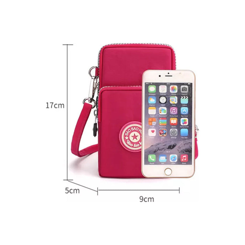 CARTERA BOLSO MALETIN ESTUCHE CELULAR DOCUMENTOS VIAJE