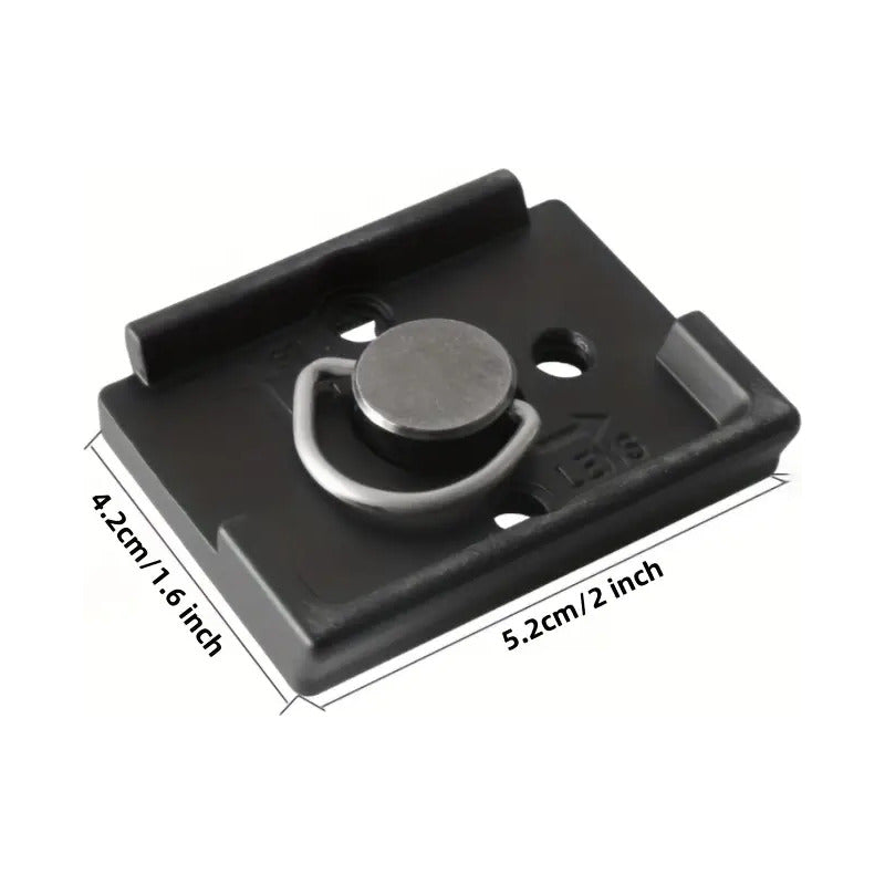 PLACA LIBERACIÓN RÁPIDA PARA MANFROTTO 200PL-14 NEGRO
